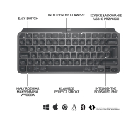 LOGITECH MX Keys Mini Graphite - 680461 - zdjęcie 9